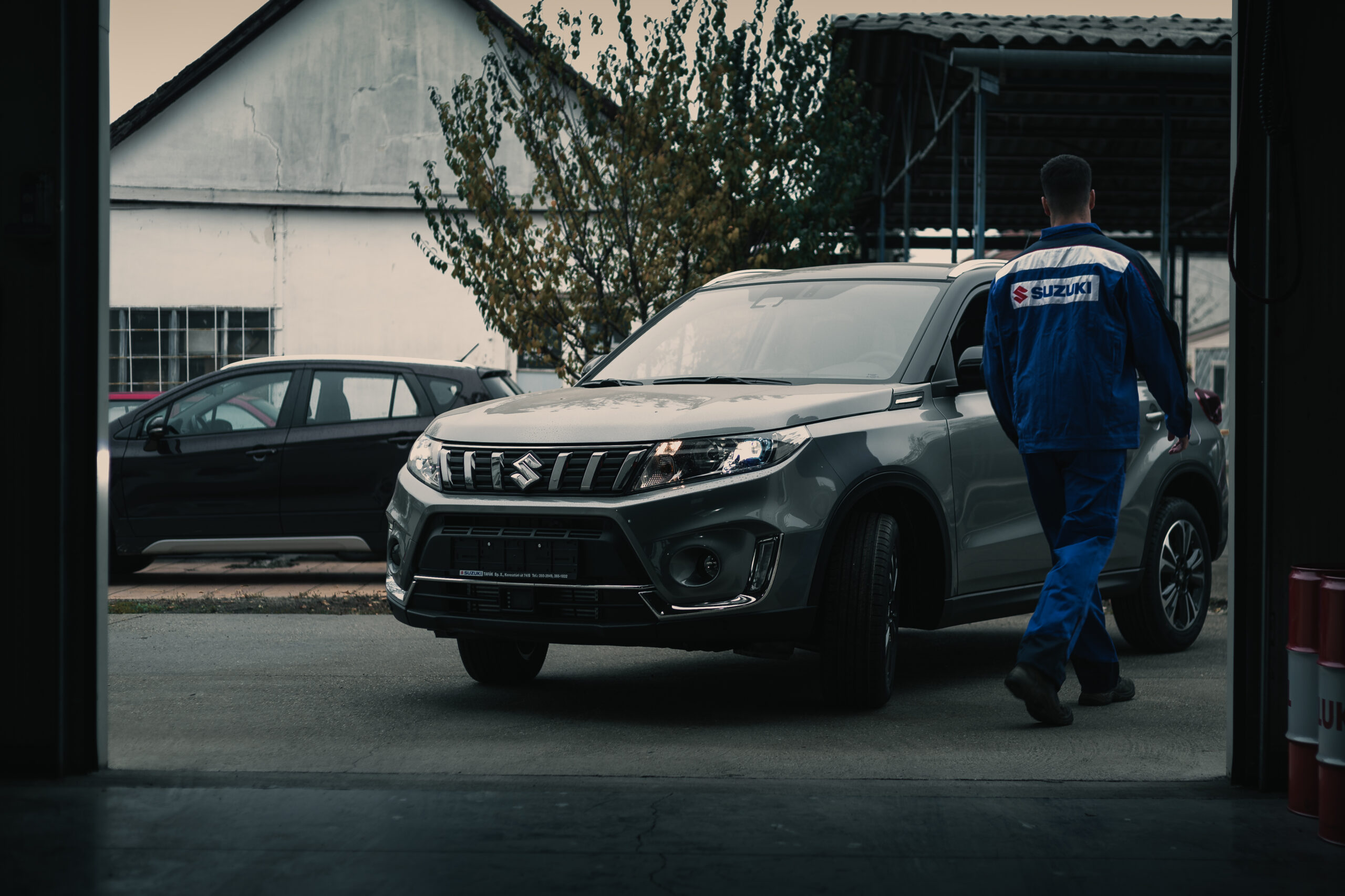 Suzuki vozilo na redovnom servisu
